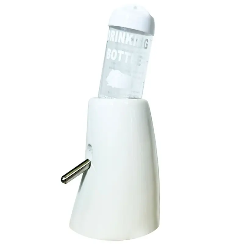 Exotic Nutrition - 4.23oz Water Bottle w/ White Ceramic Holder