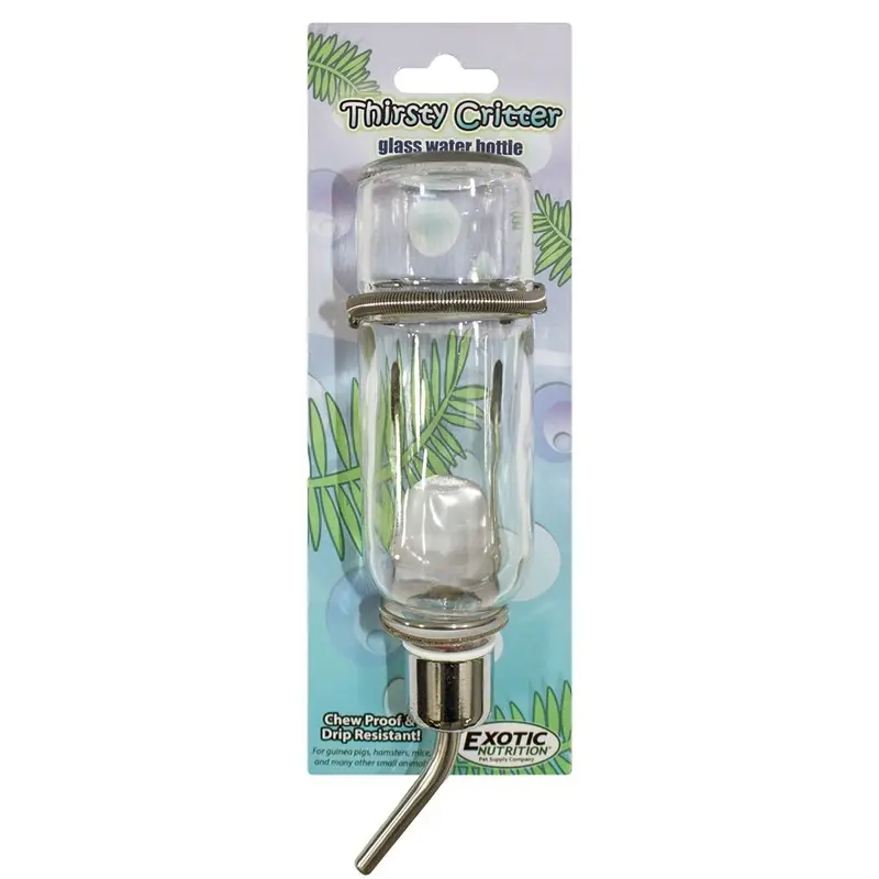 Exotic Nutrition - Glass Water Bottle 12oz