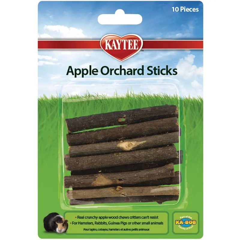 Kaytee Small Pet Chew - Apple Orchard Sticks - 10 pk