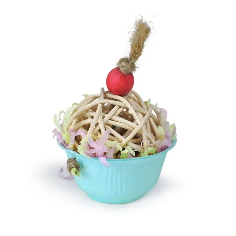 Prevue - Sugarcane Cupcake Small Pet Chew