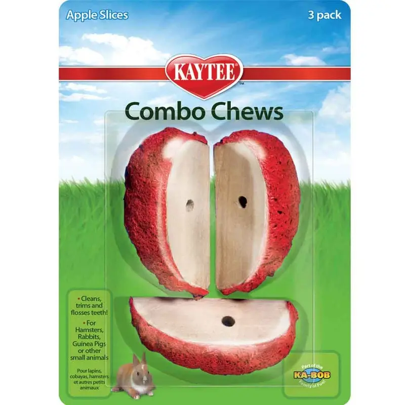 Kaytee - Combo Chews Apple Slices 3pk