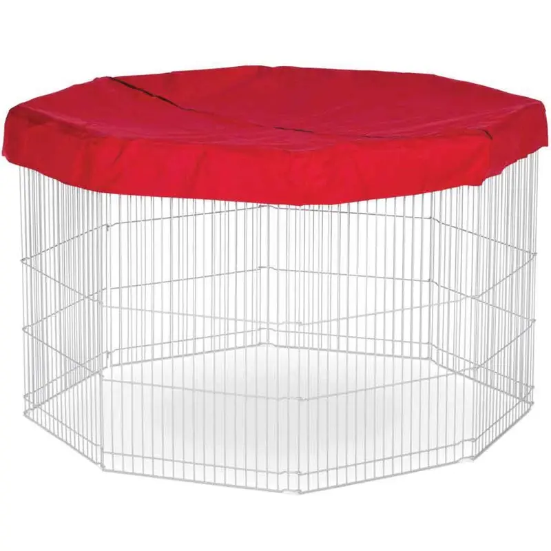 Prevue - Mat/Cover for Ferret & Rabbit Playpen - Red