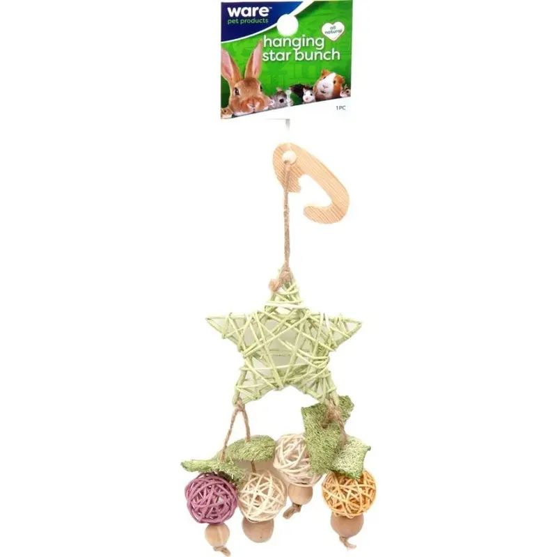 Ware - Star Hanging Bunch Small Pet Chew