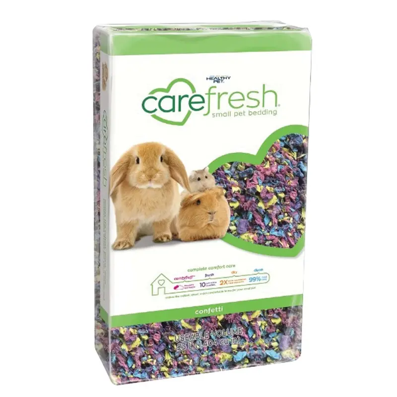 CAREFRESH COMPLETE CONFETTI BEDDING - 23L