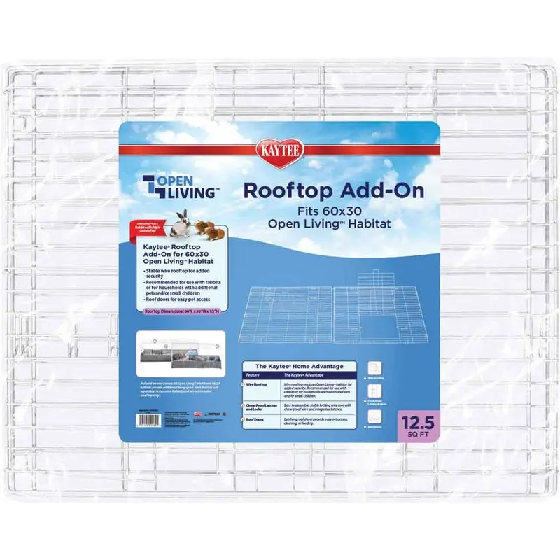 Kaytee - Open Living Rooftop Add-On - 60 x 30 inch