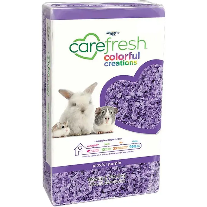 CAREFRESH - COLORFUL CREATIONS BEDDING - PURPLE - 23 L