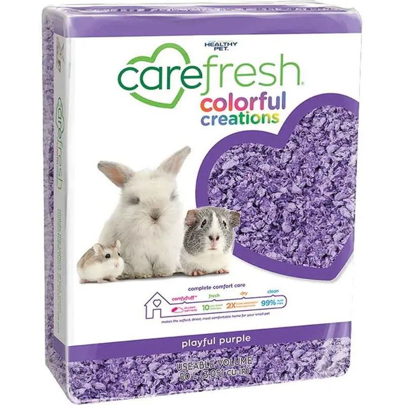 CAREFRESH - COLORFUL CREATIONS BEDDING - PURPLE - 50 L