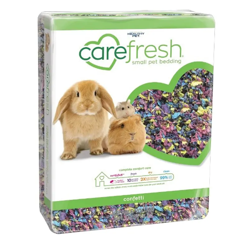CAREFRESH COMPLETE CONFETTI BEDDING - 50L
