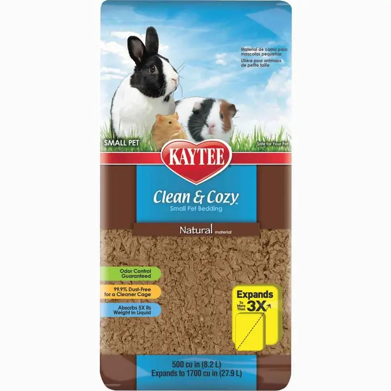 CLEAN & COZY PET BEDDING - NATURAL - 13.9L