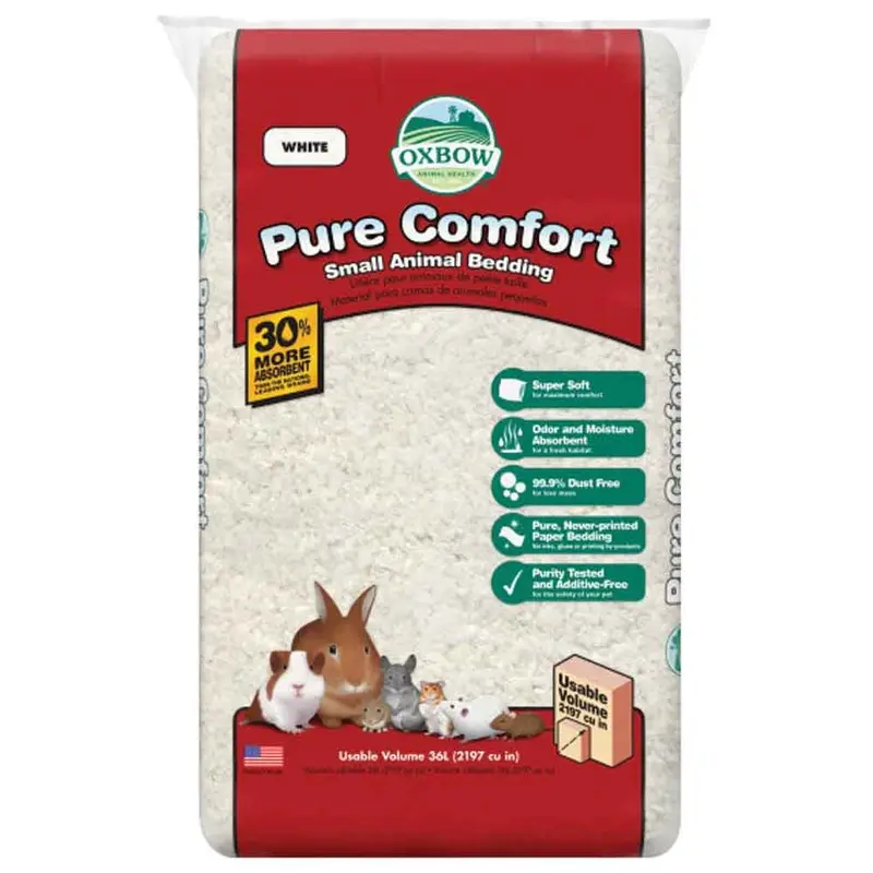 Oxbow - Pure Comfort Small Animal Bedding - White - 36 L