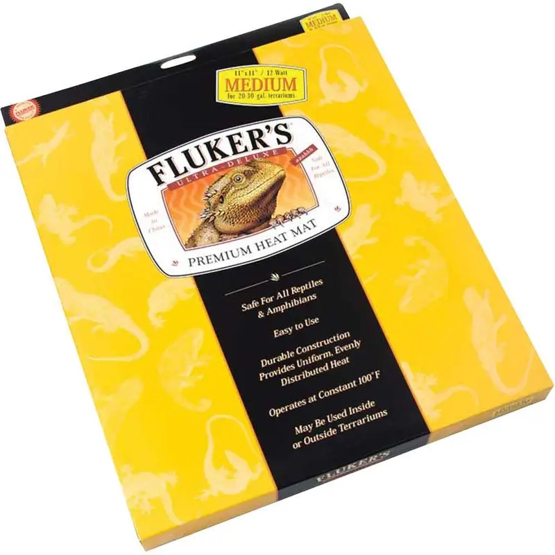 Fluker's - Ultra Deluxe Premium Heat Mat - 11 x 11 - Medium