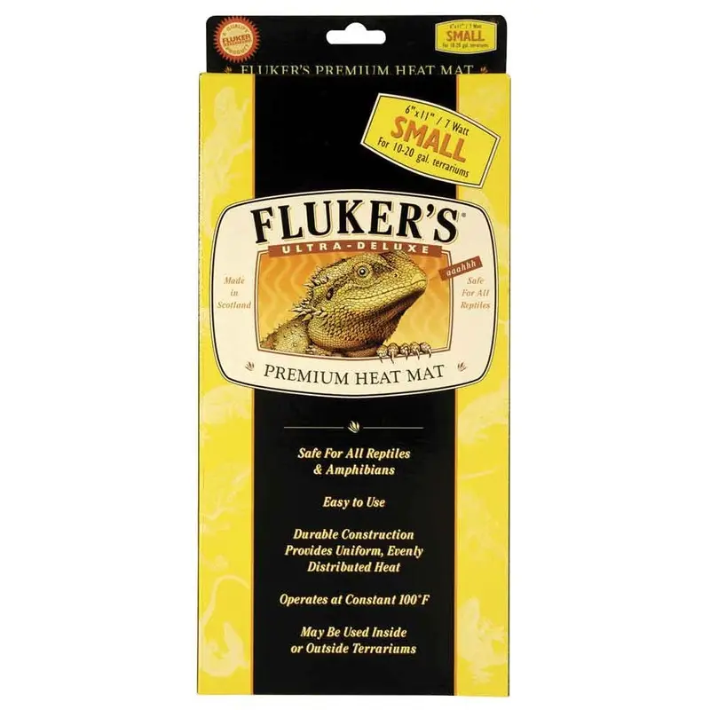 Fluker's - Ultra Deluxe Premium Heat Mat - 6 x 11 - Small