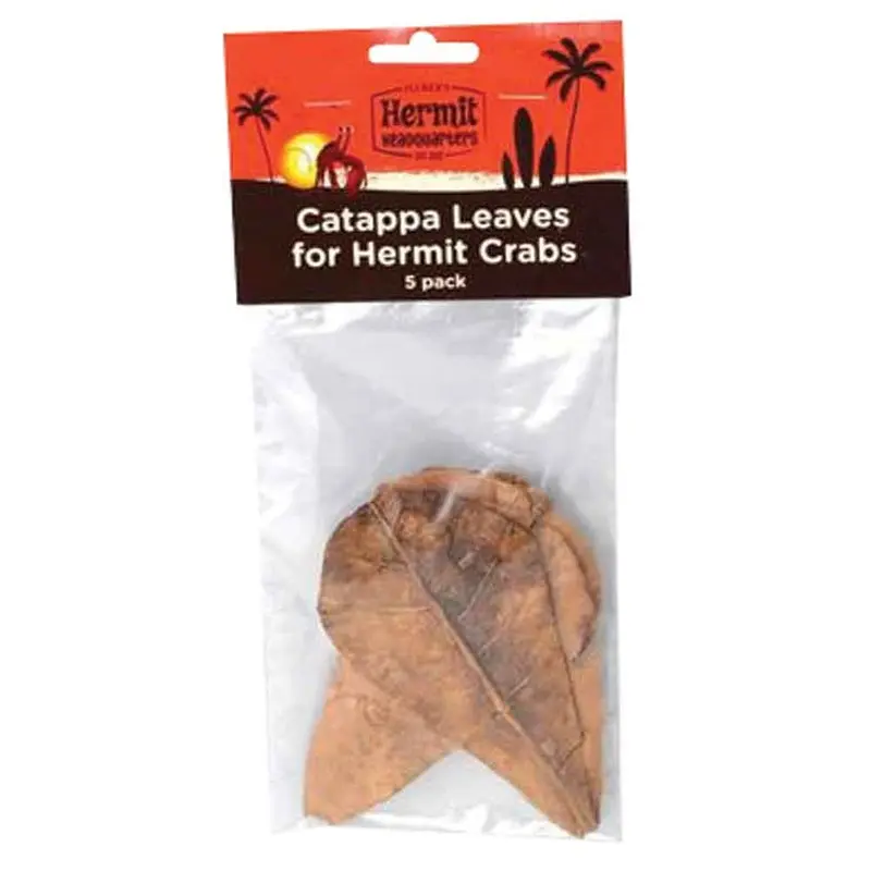 Fluker's - Catappa Leaves for Hermit Crabs- 5 pack