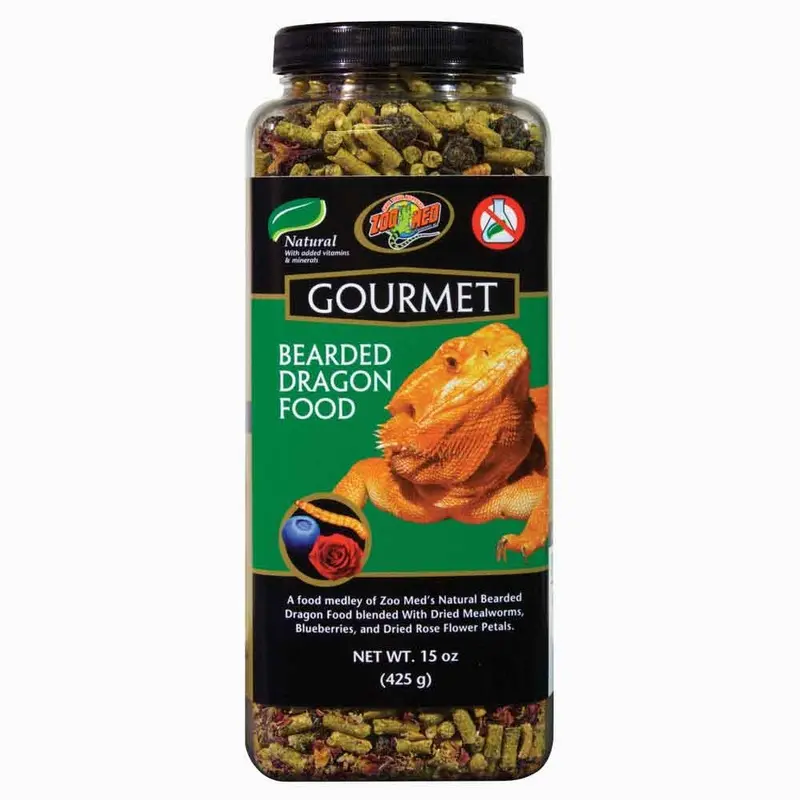 Zoo Med - Gourmet Bearded Dragon Food 15oz