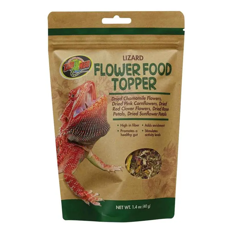 Zoo Med - Lizard Flower Food Topper 1.4oz