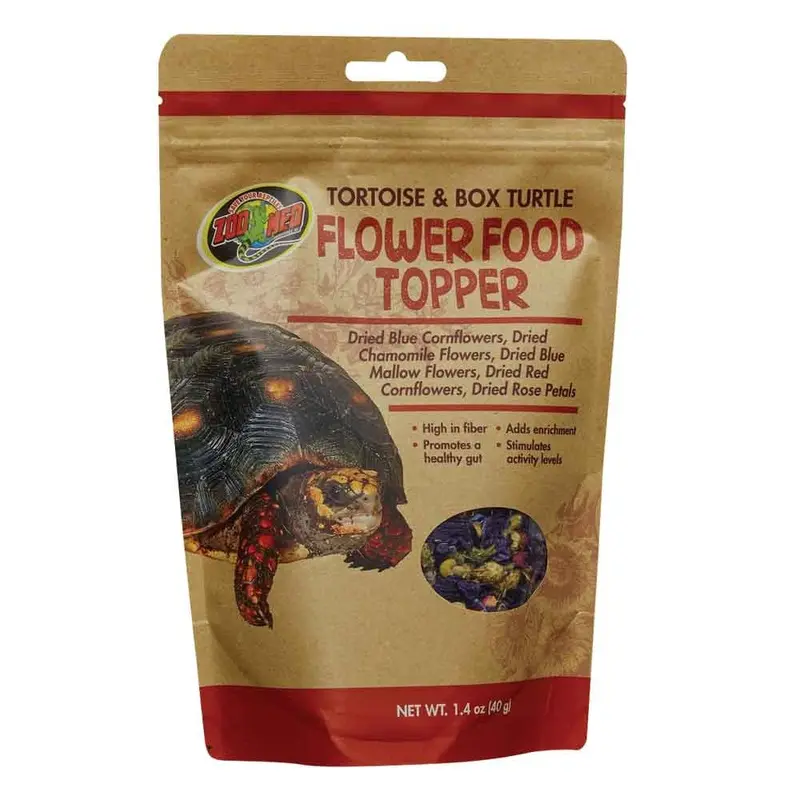 Zoo Med - Tortoise & Box Turtle Flower Food Topper 1.4oz