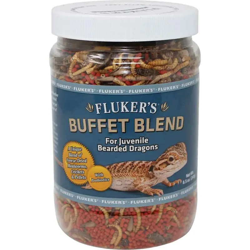 Fluker's - Buffet Blend - Bearded Dragon - Juvenile - 8.5 oz