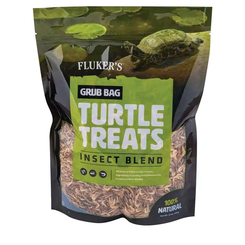 Fluker's - Grub Bag Turtle Treat Insect Blend - 12 oz