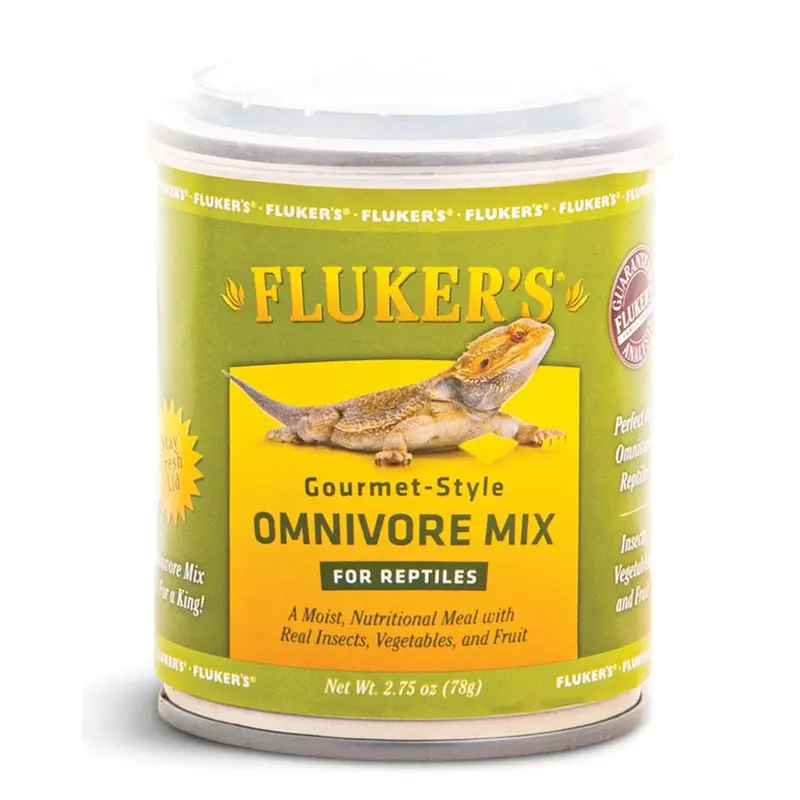 Flukers Gourmet Style Can - Omnivore Mix - 2.75oz