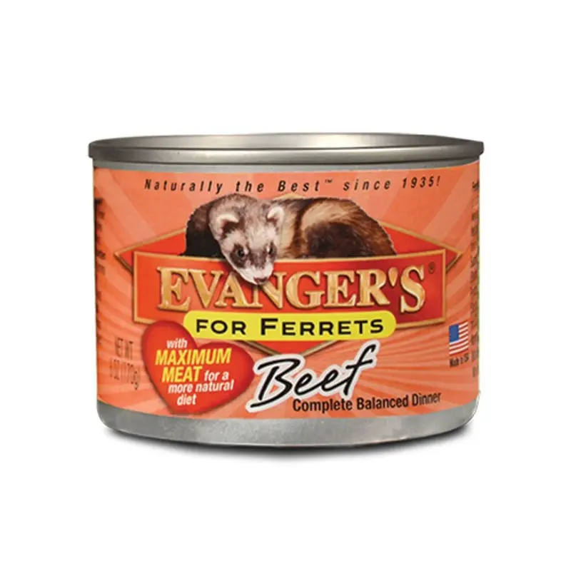 Evangers - Ferret & Exotic Pet Beef Dinner 6oz Pate