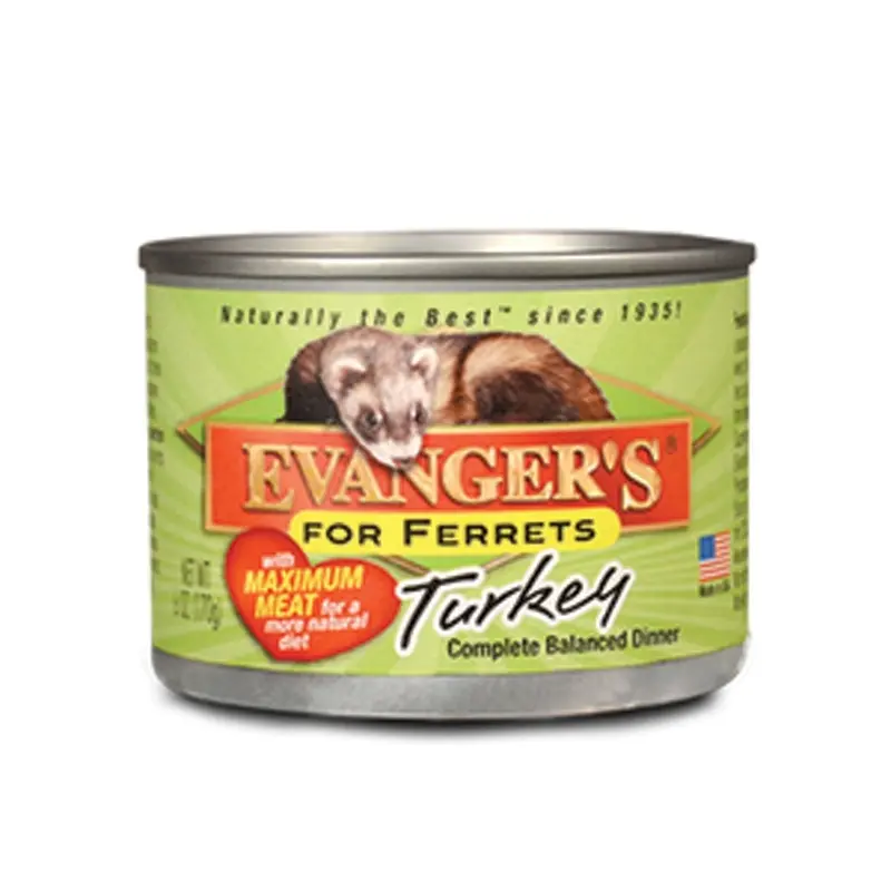 Evangers - Ferret & Exotic Pet Turkey Dinner 6oz Pate