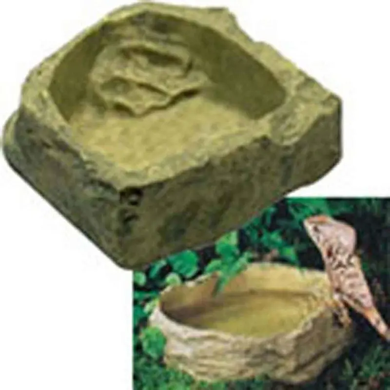 Exo Terra - Water Dish Sm - 3.5x2.75x1in.