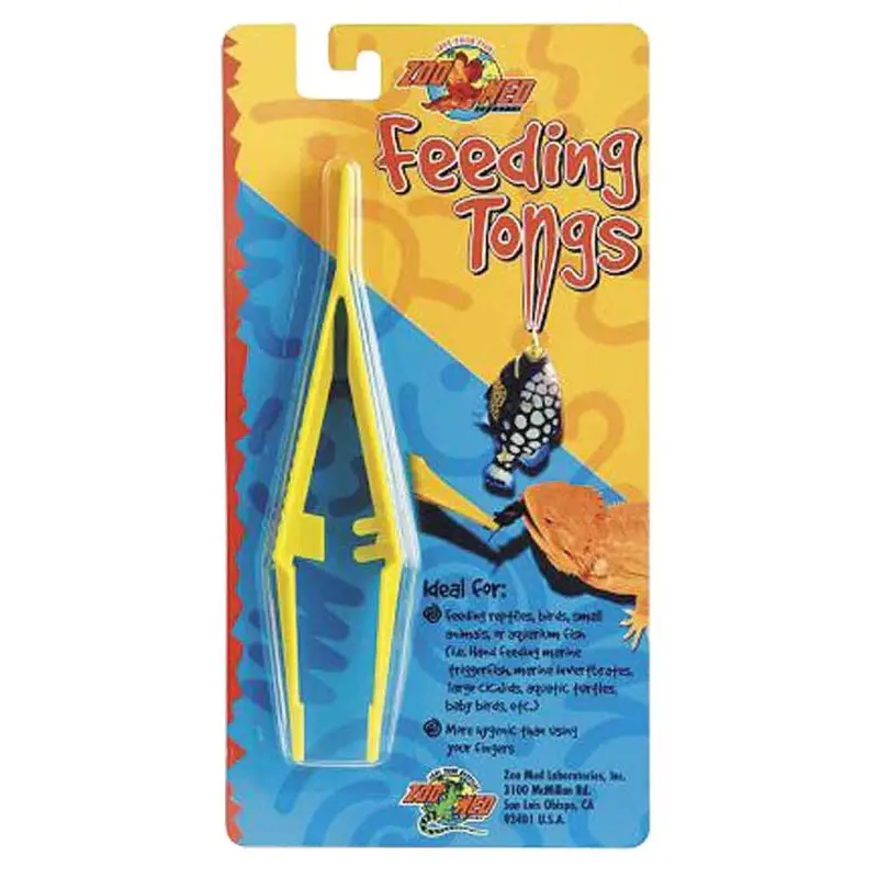 Zoo Med - Plastic Feeding Tongs 6in