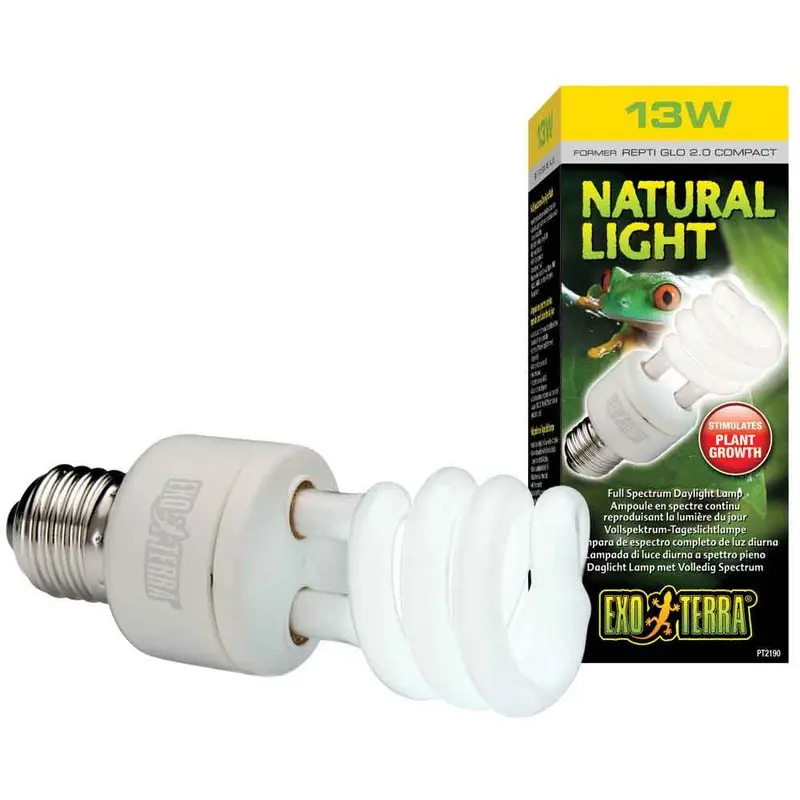 Exo Terra - Natural Light Full Spectrum Lamp 13W