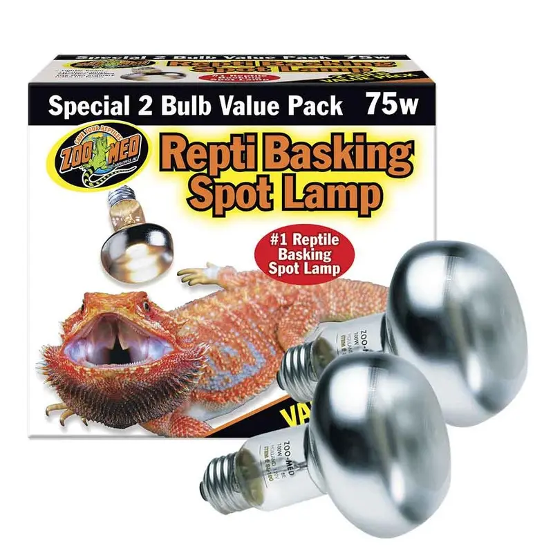 Zoo Med - Repti Basking Spot Lamp 75W 2pk