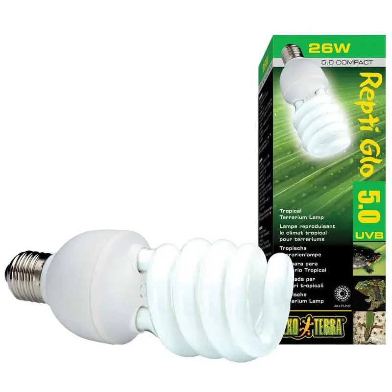 Exo Terra - Reptile UVB 100 Tropical Lamp 26W