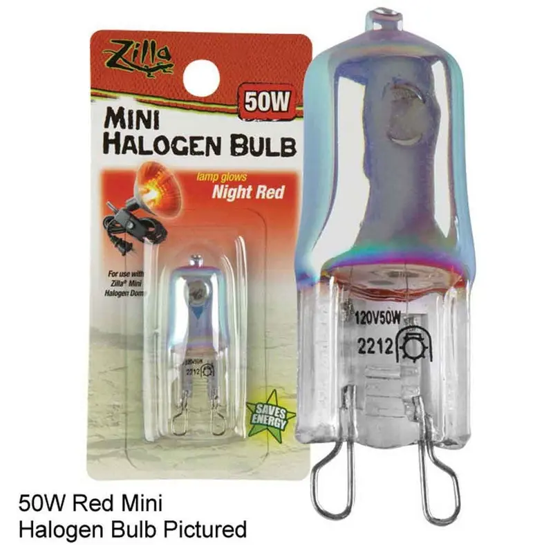 ZILLA - MINI HALOGEN BULB NIGHT RED 25W