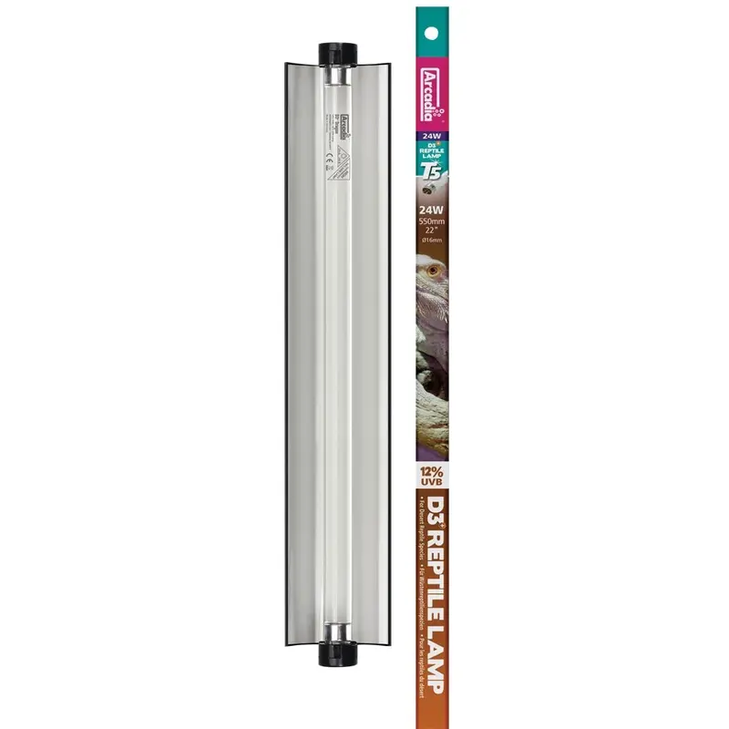 Arcadia - D3+ T5 H0 Bulb - 12% UV-B - Desert - 22 in