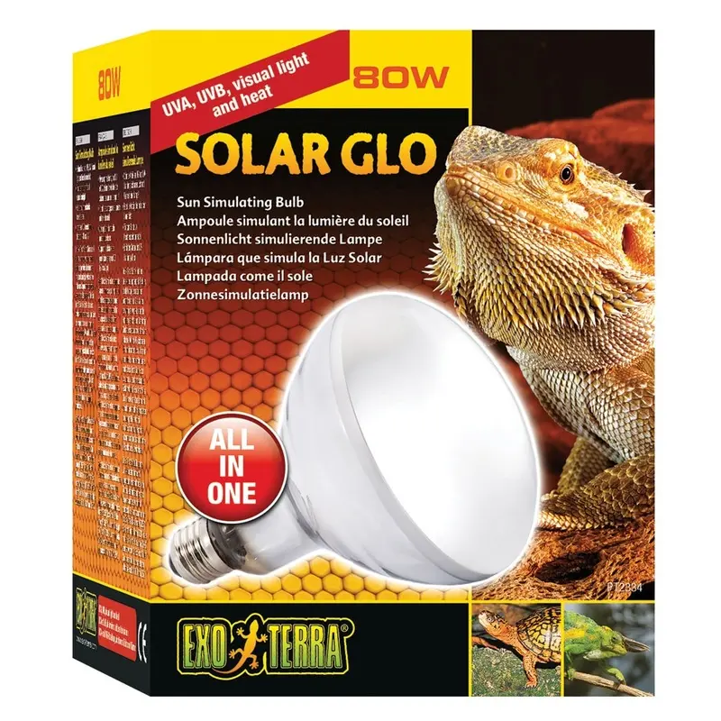 Exo Terra - Solar-Glo Mercury Vapor Lamp 80W