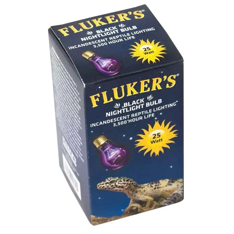 Fluker's - Black Nightlight Bulb - 25W