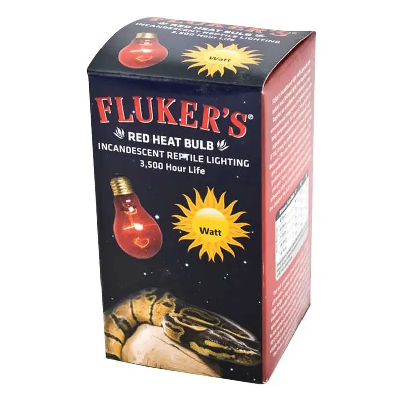 Fluker's - Red Heat Bulb - 100W