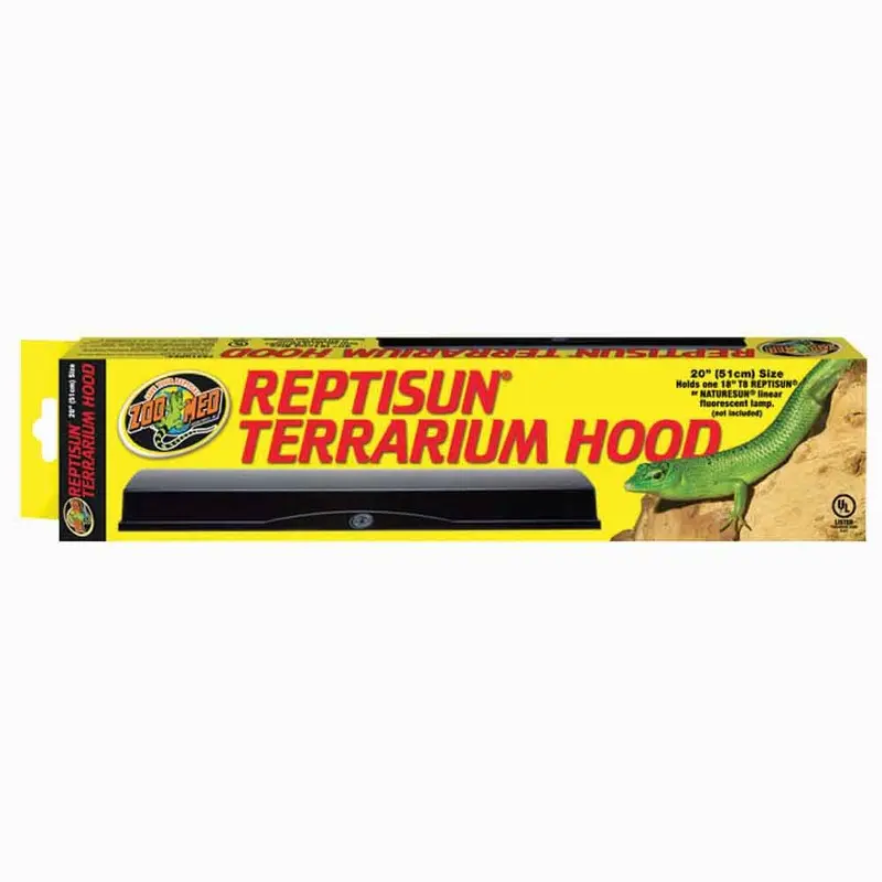 Zoo Med - ReptiSun Terrarium Hood w UVB 20in