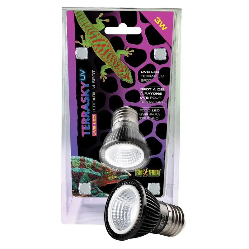 Exo Terra - TerraSky UV-UVB LED Terrarium Spot Lamp - 3W