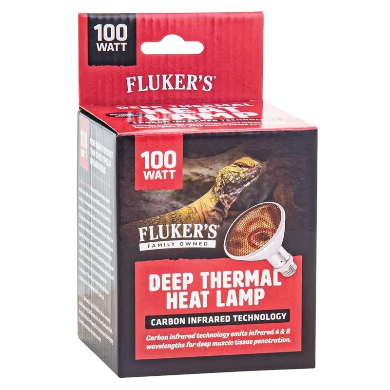 Flukers Deep Thermal Heat Lamp - 100 Watt