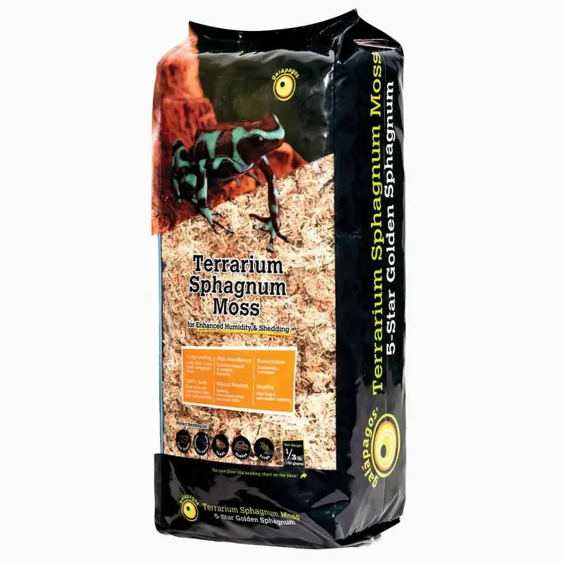 Galapagos - Terrarium Golden Sphagnum Moss 1/3lb.