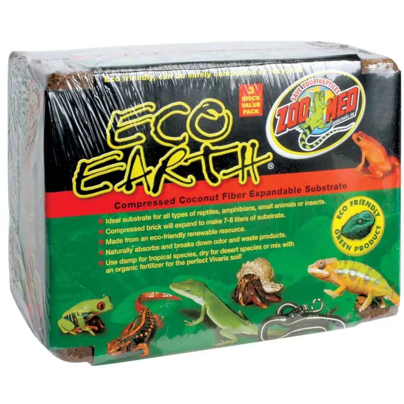 Zoo Med - Eco Earth Brick 3pk