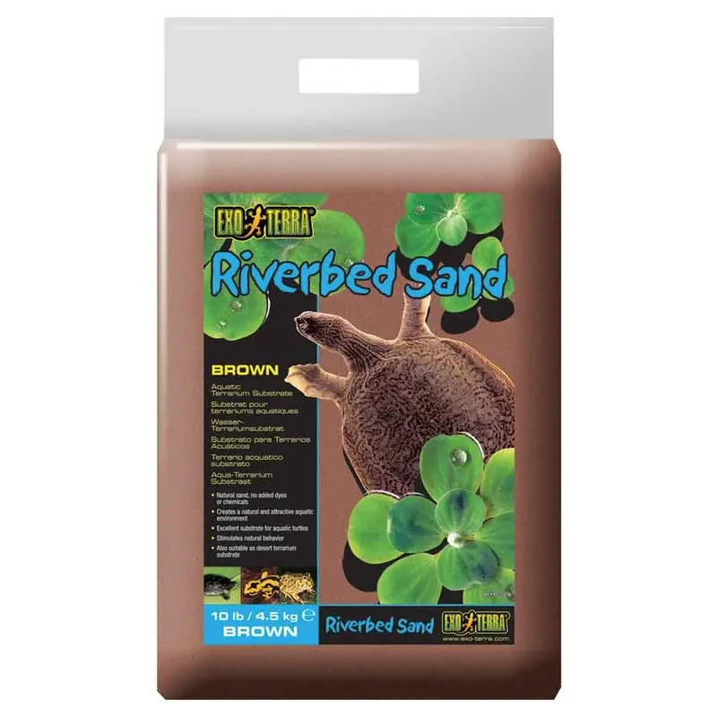 Exo Terra - Riverbed Sand Amber 10lb