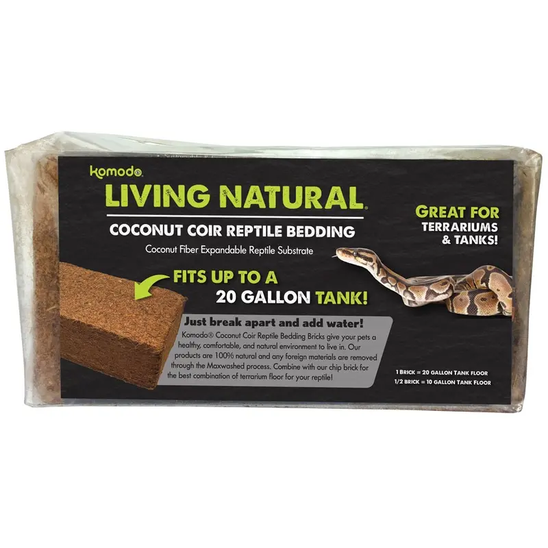 *Komodo Living Natural Bedding - Coco Peat - 1 pk
