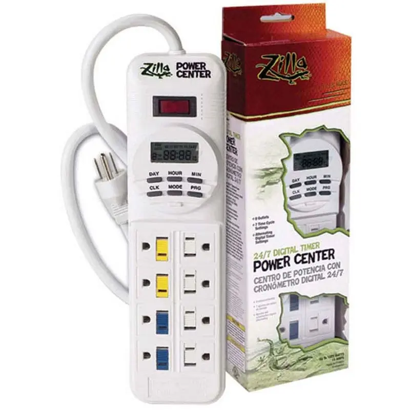 Zilla - 24/7 Digital Timer Power Center