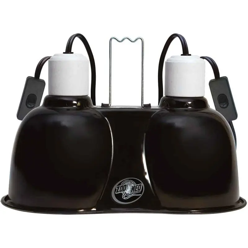 Zoo Med - Mini Combo Deep Dome Lamp Fixture 5.5in 100W