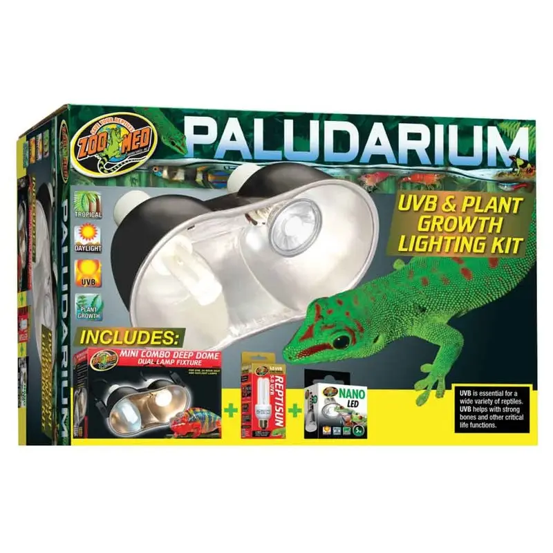 Zoo Med - Paludarium UVB & Plant Growth Light Kit 5.0/5W