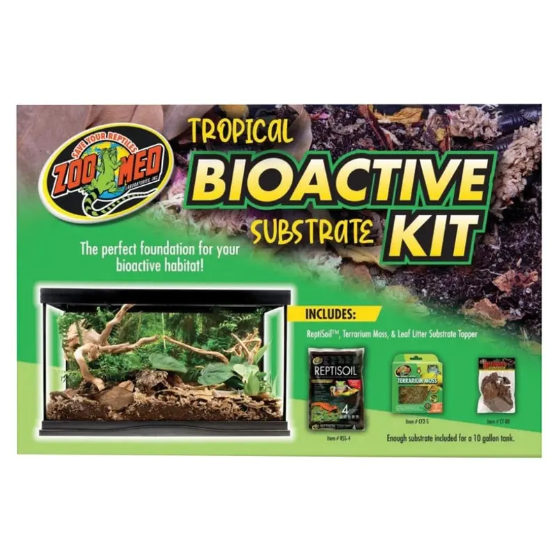 Zoo Med - Tropical BioActive Substrate Kit 10gal