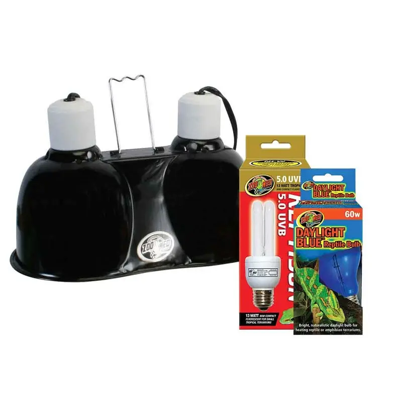 Zoo Med - Tropical UVB & Heat Light Kit 60/13W