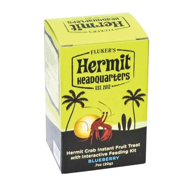 Fluker's - Instant Fruit Treat - Hermit Crab - Strawberry - .7 oz