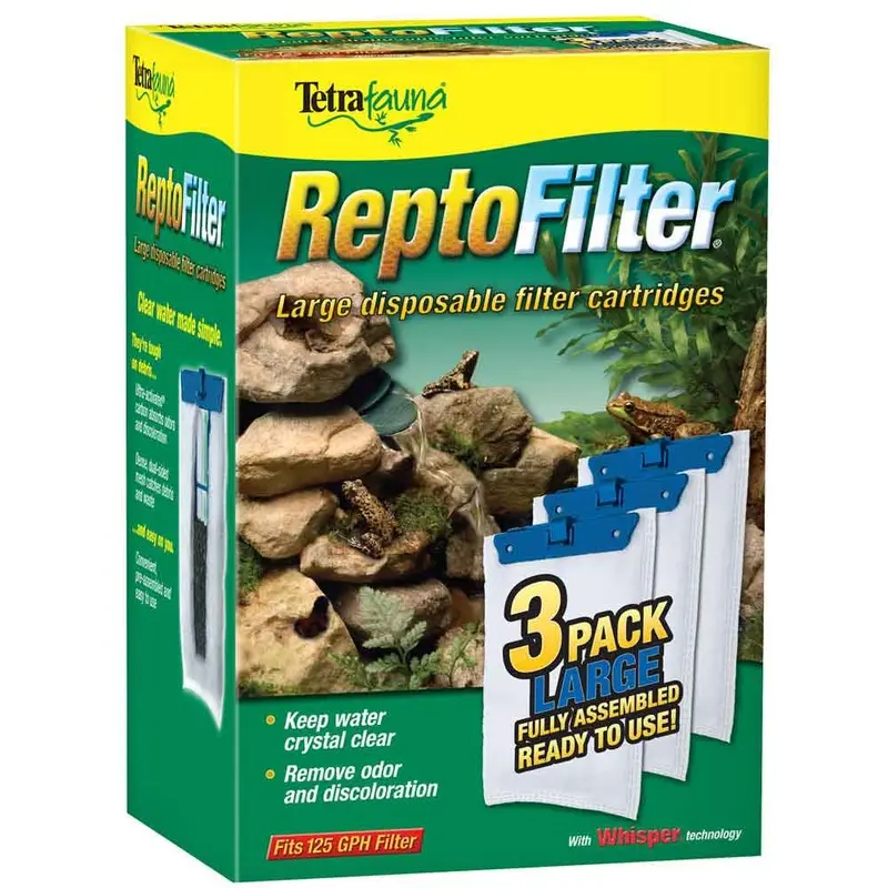Tetra - ReptoFilter Cartridge Lg 3pk