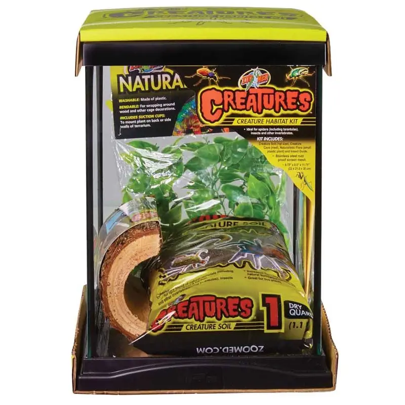 Zoo Med - Creatures Habitat Kit 8.5x9x12in